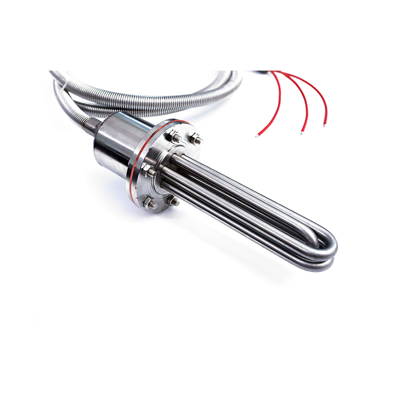 Calentador de brida impermeable completamente inmerso